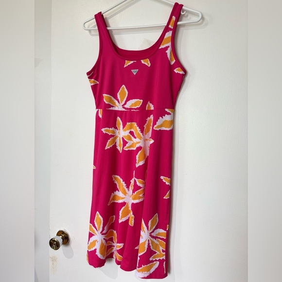 Columbia Pink Floral Sleeveless Dress - Size S - Picture 7 of 7